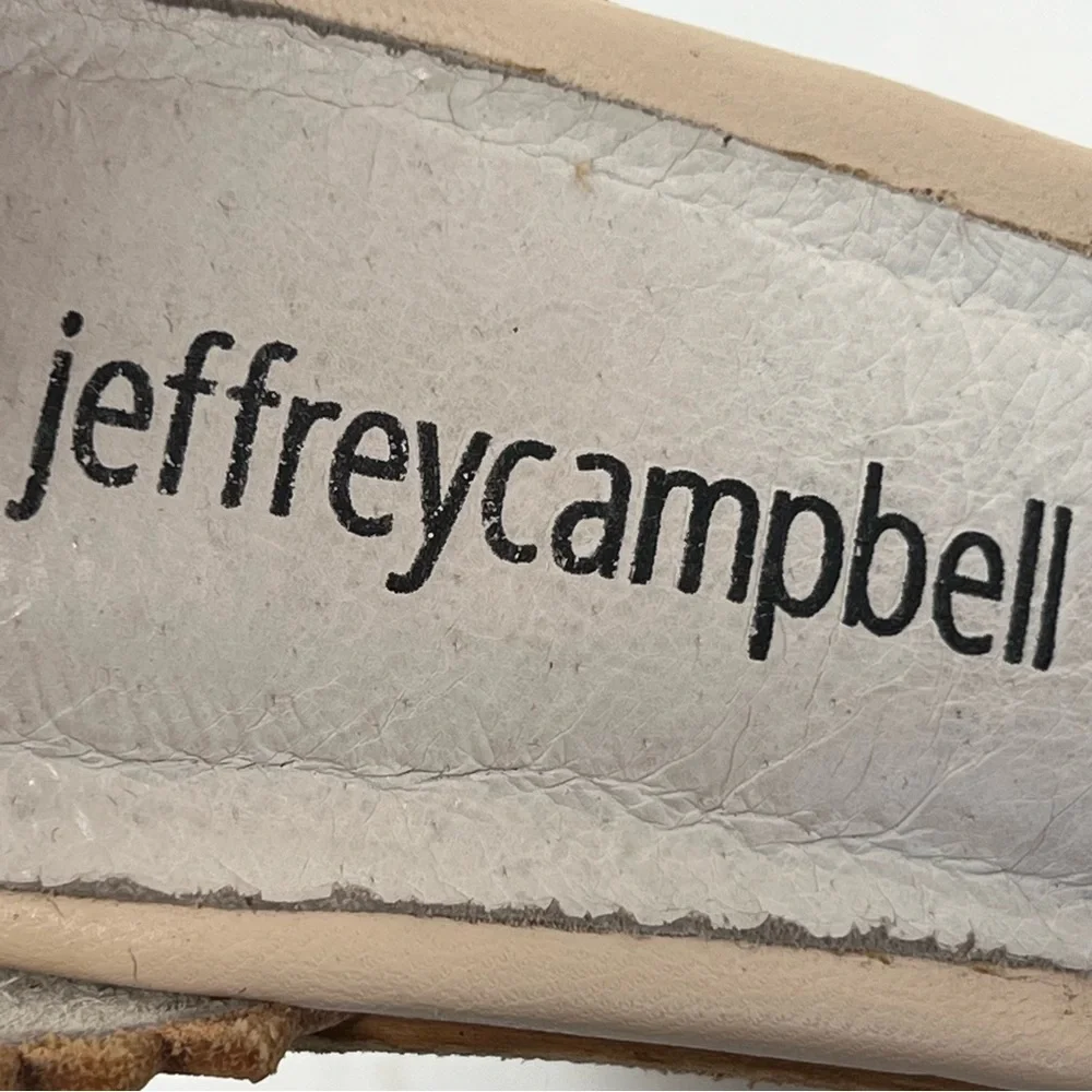 Jeffrey Campbell Camel Cutout Wedges